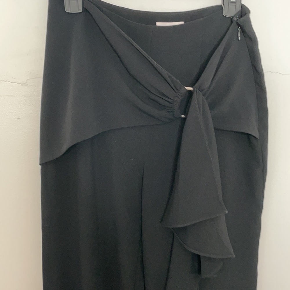 Cinq a sept black pants NWOT tie front - Picture 2 of 7